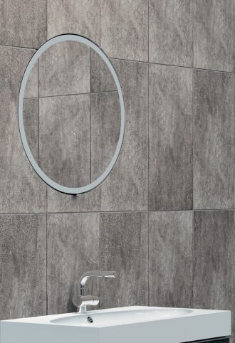 okrągłe lustro wysuwne